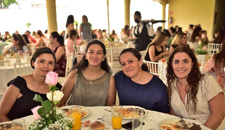  Paola, Laura, Ester y Beatriz .