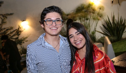  Emanuel Morete y Paulina Torres.
