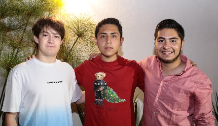  Eduardo, Eloy y Edgardo Torres.