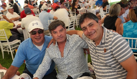  Jorge Chevaile, Luis Gerardo Ortuño y Alejandro Espinosa.