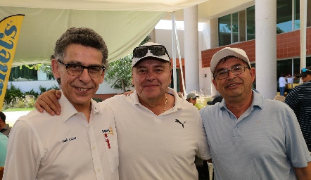  Andrés Azcárate, Carlos Rangel y Samuel Rivera.