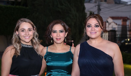  Patricia Aguilera, Malú Escobedo y Esmeralda Cibrian.