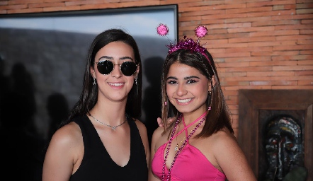  Isabel Gutiérrez y Gaby Fonseca.