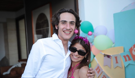  Diego Domínguez y Gaby Fonseca.