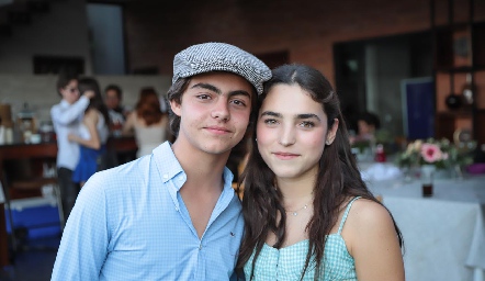  Manuel Díaz Infante y Camila del Bosque.