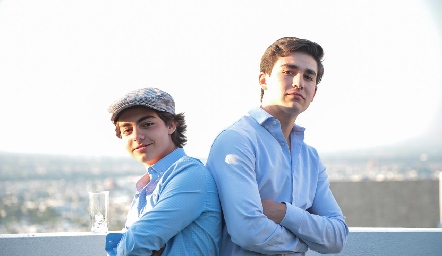  Manuel Díaz Infante e Iñaki Abaroa.