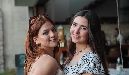  María Cuellar e Inés Díaz .