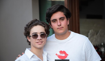  Juan Pablo Abaroa y Javier Alcalde.