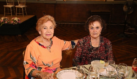  María del Carmen Elizondo y Laura Suárez.
csl21.jpg