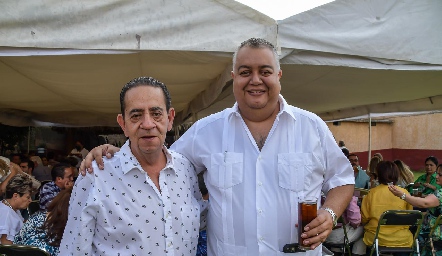  Marco Tulio Martínez y Toño Cordero.