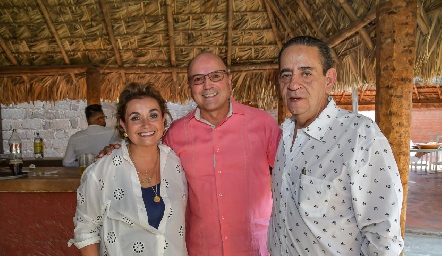  Morena, Antonio Villarreal y Toño.