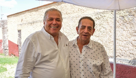  Ernesto Serrano y Toño.