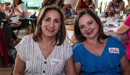 Sandra Fe e Isabel Camargo.