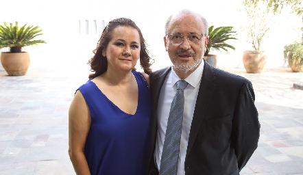  Soraya Mendez y Sergio Lasso de la Vega.