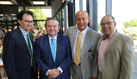  Moisés González, Ismael Herrera, Juan Martin Torres y Arturo Aguillón.