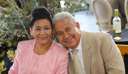  Silvia López y Jorge Luis García.