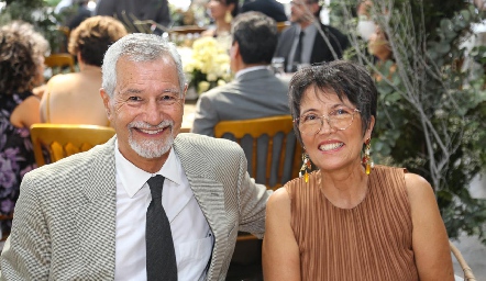  Alfredo Osete y Denise Biramontes.