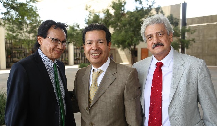  Moisés González, Héctor Hernández y Alfonso.