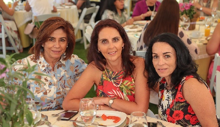  Adriana Sánchez, Sandra Correa y Adriana Espinosa .