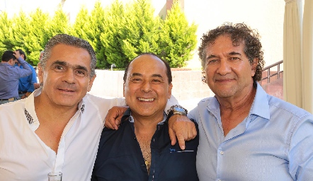  Mauricio Abud, Jorge Rocha y Martín Hernández.