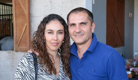  Mónica Abud y Felipe Salazar.