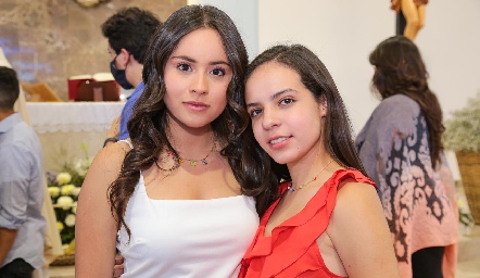  Valeria Ayala e Isabel Tobías.