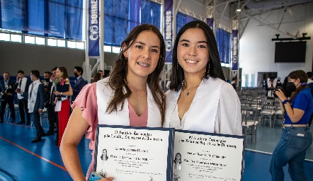  Daniela Noyola y Azae Valle.