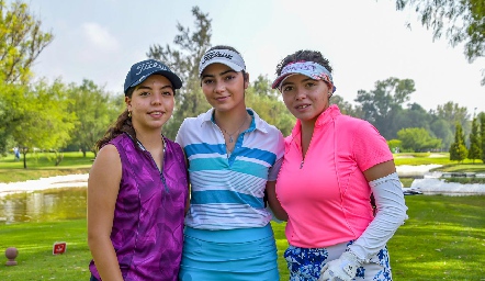  Fernanda Rendón, Alenka Navarro y María Fernanda Calleja.