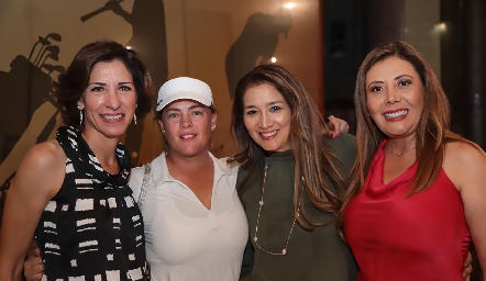  Roxana Fernande, Silvia Garza, Rocío Moctezuma y Vero Romero .