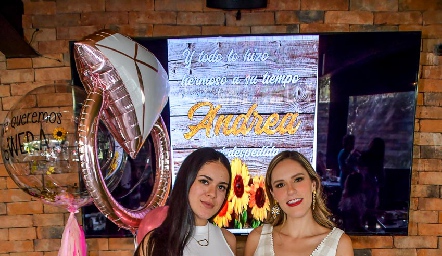 Andrea y Grecia Mata.