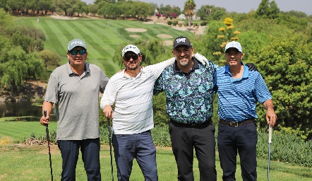  Luis de la Rosa, Sergio Zaragoza, Luis Carrales y Alejandro Elizondo .