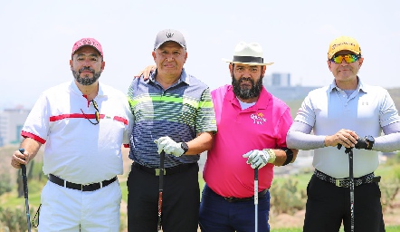 Gustavo Pérez, Eduardo Igartua, Alberto López, Jesús Herrera.