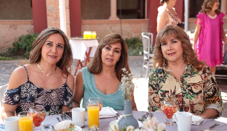 Laura García, Patricia García y Lupita García.