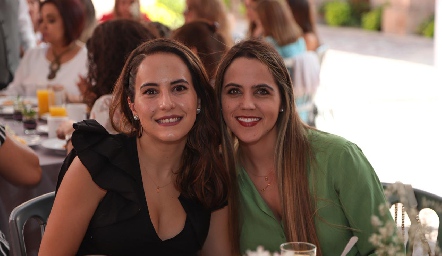  Jimena Colunga y Adriana Salinas.
