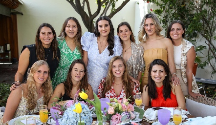  Sofía Leiva, Diana Olvera, Claudette Villasana, Regina Mendizábal, Anna Ortuño, Marisol Cabrera, Ingrid Velasco, Montse Barral, Pau Martínez y Tere Cadena.
