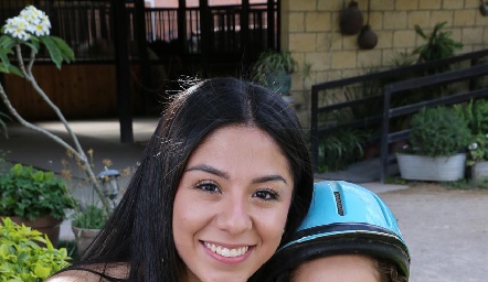 Rebeca López e Inés.