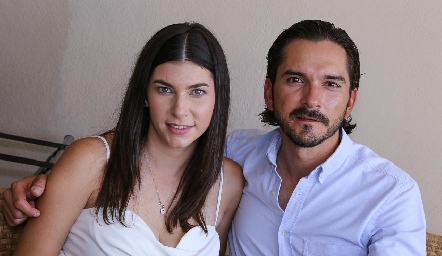  Mariana Palazuelos y Axel Morfin.