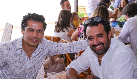  Luis Alvarado y Mauricio Romo.