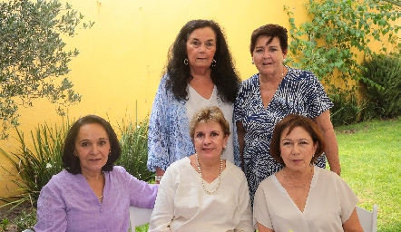 Xenia Bandín, Ana Luisa Faz, Concha Lupe Nava, Déborah y Flor Hernández.
