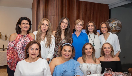  Pilar Lázaro, Claudia Hermosillo, Pau Rodríguez, Yolanda Payán, Cecilia Delgado, Diana Villegas, Claudia González, Tita Aguillón, Bety y Laura Lavín.