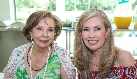  norma Cortes y Carmela Alonso.