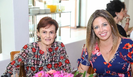  Mari Lu Paredes y Alicia Villalba.