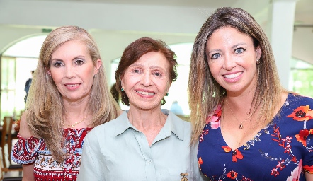  Norma Cortes, Ani Rosel y Marilu Paredes.