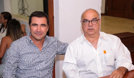  Héctor de la Rosa y Jorge Garza.