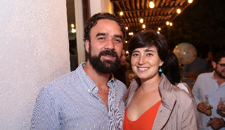  Mauricio Moreno y Cristina Mendizábal.