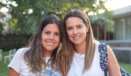  María José Barragán y Adriana Medina.