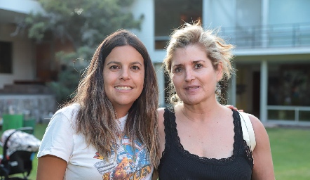  María José Barragan y Silvia Foyo.
