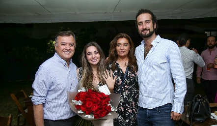  Daniel, Bety Sánchez, Angélica Terrazas y José Carlos Güemes.