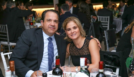  Aldo Pizzuto y Marcela Benavente.