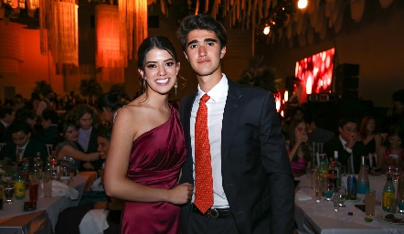  Cinthia González y Luis de la Vega.